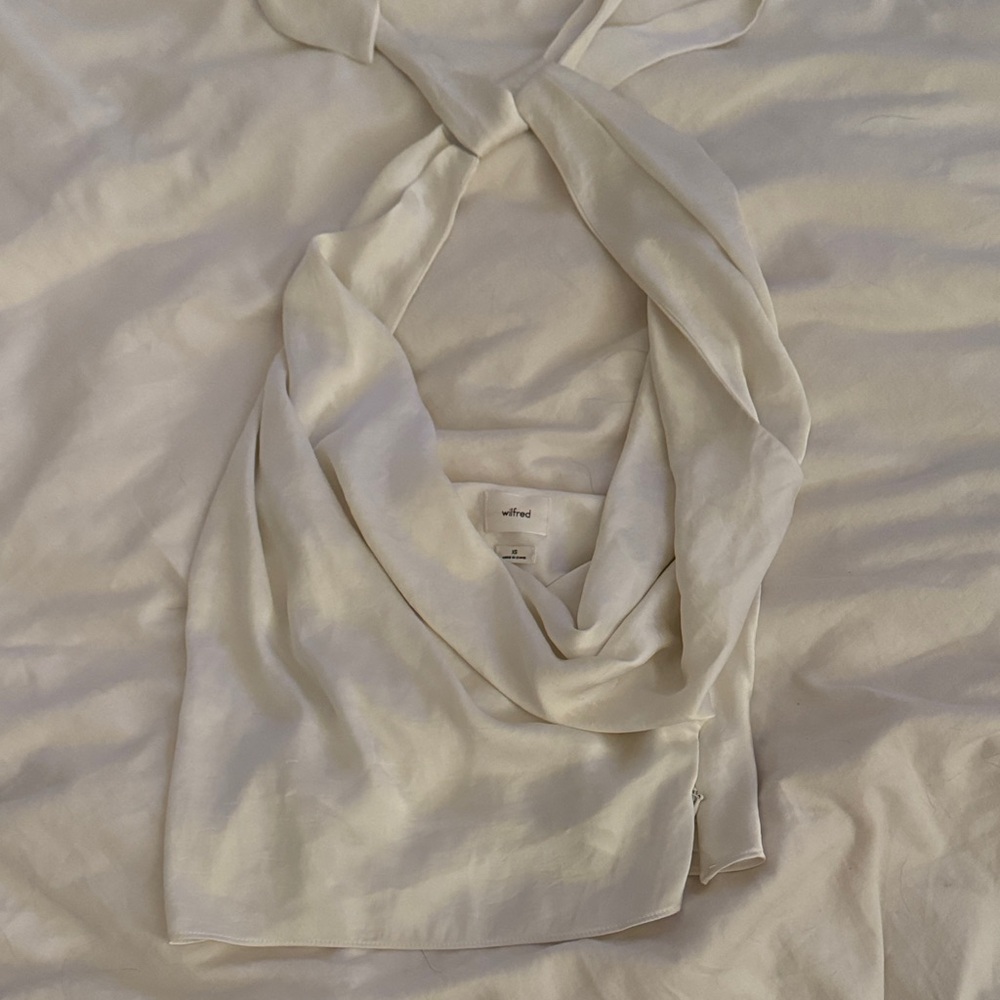 Wilfred Ivory Silk Garment